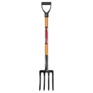 28 In. D-grip Short Wood Handle 4-TINE Spading Garden Fork. Fixed Price $68.42.
