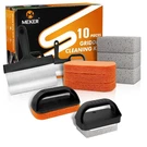 Griddle Cleaning Kit For Blackstone Flat Top Grill Cleaner Scraper Tools Set. Fixed Price $27.18.