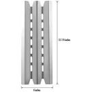 Stainless Steel Heat Plate Replacement For Broil-mate Grills. Fixed Price $56.99.