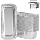 Packs 6498 6417 Grease Catcher Pans For Weber Genesis Ii 400& 600, Aluminu.... Fixed Price $37.59.