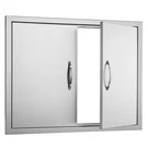 Outdoor Kitchen Doors 31X24 In Bbq Island Access Double Layer Design. Fixed Price $77.99.