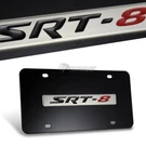 Dodge Charger SRT-8 SRT8 Front Black Stainless Steel License Plate Frame Genuine. Fixed Price $43.95.