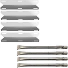 Heat Plates Gas Burners Tubes For Charmglow Nexgrill 720-0304 Permasteel. Fixed Price $67.99.