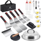 Vikeyhome Griddle Accessories Kit, 28 Pcs Flat Top Grill Set For .... Fixed Price $51.04.