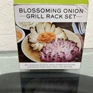Charcoal Companion Blossoming Onion Grill Rack, Box New. Fixed Price $9.99.