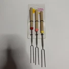 Sun Squad Extension Forks Warm Colorway Stainless Steel Wooden Handle. Fixed Price $8.00.