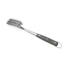Stainless Steel Grill Brush With Pakkawood Handle. Fixed Price $23.06.