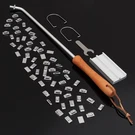 Bbq Branding Iron With 55 Letters Diy Steak Stamp Grill Tool.. Fixed Price $28.31.