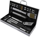 Home-complete Bbq Grill Set Stainless Steel 16-PIECES Tool. Fixed Price $74.80.