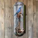 Will Sing For Food Tin Thermometer Garage, Man Cave, Bar, Office, Home Decor. Fixed Price $19.95.