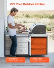 Outdoor Kitchen Drawers, For Patio Grill Station. Fixed Price $254.40.