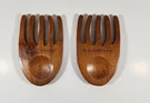 Vintage Big Dippers Wooden Salad Serving Set Forks. Fixed Price $20.00.