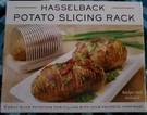 Charcoal Companion Hasselback Potato Slicing Cutting Rack & Recipe Card 7421. Fixed Price $11.88.