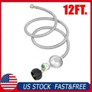 Shinestar 12FT Low Pressure Propane Hose And Regulator W/gauge For Gas Pit Stove. Fixed Price $27.99.