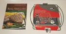 Webers Real Grilling Jamie Purviance Cookbook & Slider Meatball Rack. Fixed Price $39.99.