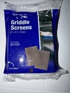 Royal Griddle And Grill Cleaning Screens, Of 20. Fixed Price $8.10.