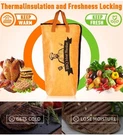 Bbq Meat Resting Blanket - Insulated Smoker Bag (21IN) For Brisket, Pork, Turkey. Fixed Price $15.50.