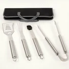 Gibson Home Grill Basics Stainless Steel Tool Set With Bag, (5 Pieces). Fixed Price $19.88.