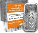60-PACK Blackstone Grease Cup Liners Griddle Drip Pan Disposable Aluminum Foil. Fixed Price $18.95.
