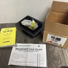 Burnaby Stainless Recessed Gas Outlet Box GR0101-SS-50 Grill Quick Coupler #S5. Fixed Price $100.00.
