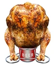 Stainless Steel Beer Can Chicken Rack Roaster. Fixed Price $9.99.