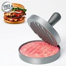 Press Patty Maker Non Stick Aluminum Hamburger Mold Bbq Kitchen Tool. Fixed Price $7.36.