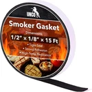 Bbq Smoker Gasket High Temp Seal Strip Self Stick Grill Tape, 15 Ft. Fixed Price $14.30.
