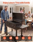 Xl Charcoal Grill Bbq Barbecue Offset Smoker Outdoor Patio Large Cooking Area. Fixed Price $299.99.