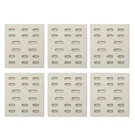 Hongso 6-PACK Replacement Ceramic Radiant Flame Tamer, Heat Plate For Bakers And. Fixed Price $56.79.