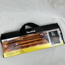 New! Char-broil 7 Piece Bbq Grill Set W/ Zip Case Wood Handles/stainless Steel. Fixed Price $23.36.