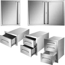 Stainless Steel Bbq Drawers Outdoor Kitchen Island Grills. Fixed Price $157.99.