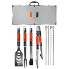 Miami Hurricanes 8 Piece Tailgater Bbq Set With Metal Case By Siskiyou Gifts. Fixed Price $89.95.