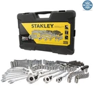 Stanley 201-PC Mechanics Tool Set Sockets Wrenches Screwdriver Durable Case New. Fixed Price $152.36.