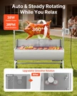 Vevor 38W Large Rotisserie Grill - 132 Lb Pig Roaster Spit For Outdoor Bbq. Fixed Price $317.99.