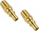 2PCS Propane Quick Connect Fitting Adapter 1/4 Inch Male Npt Thread With Full Fl. Fixed Price $15.85.