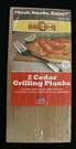 Mr. Bar-b-q Natural Cedar Planks Grilling Wood Pack 05020X. Fixed Price $6.99.