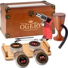 Ogery Cocktail Smoker Kit, Whiskey With Smoking Gun, Old Wood. Fixed Price $75.99.