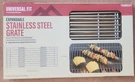 Universal Fit Master Forge 19.5-IN X 7.75-IN Rectangle Stainless Steel #5506231. Fixed Price $25.00.