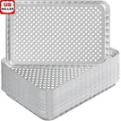 Grill Topper Aluminum Bbq Pan Easy Flavors Seafood Vegetables Meat Cooking New. Fixed Price $59.50.
