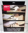 Weber Works 3400106 Grill Organizer Kit Paper Towel Holder Trash Bbq Tool Hooks. Fixed Price $44.00.