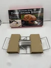 Charcoal Companion Stainless Steel Bbq Grill Turkey Infusion Roaster New. Fixed Price $27.00.