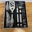 Cuisinart Deluxe Stainless Steel Utensils Grill Set 14-PIECE. Fixed Price $30.00.