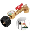 Propane Refill Adapter With Valve & Gauge For 1 Lb Bottles From 20 Tank. Fixed Price $12.79.