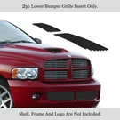 For 2004-2006 Dodge Ram Srt 10 Black Bumper Stainless Steel Billet Grille. Fixed Price $53.99.