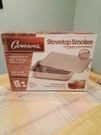 Camerons Original Stovetop Smoker-professional Stainless Steel 11" 15" 3.5" New. Fixed Price $49.95.