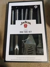 Jim Beam 5 Piece Stainless Steel Barbecue Tool Set. Fixed Price $12.50.