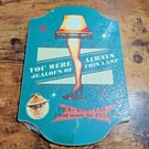 Christmas Story Leg Lamp Wood Wall Decor Plaque Fraser Gift New Sealed. Fixed Price $24.99.