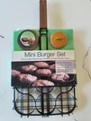 Charcoal Companion Grilled Sliders Mini Burger Set Nos. Fixed Price $24.97.