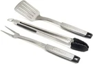 Cuisinart Professional Grill Tool Set (3-PIECE) Black And Stainless Steel. Fixed Price $21.00.