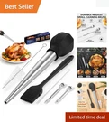 Schvubenr Large Turkey Baster Set - Stainless Steel Tool For Cooking. Fixed Price $15.27.
